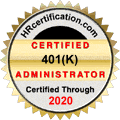 Required Minimum Distribution Rules Certificate