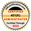 Certified 401(K) Administrator