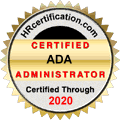certified ada administrator