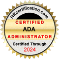ada certification seal