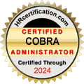 cobra certification seal