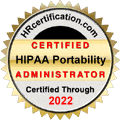 Certified HIPAA Portability Administrator