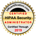 certified hipaa security administrator