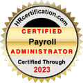 payroll certification seal