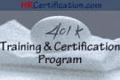 401(k) Training & Certification Program
