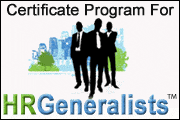 Certificate Program For HR Generalists