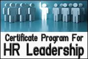 Certificate Program For HR Leadership