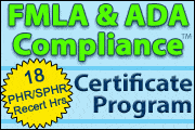 FMLA, ADA, And PWFA Compliance Certificate Program