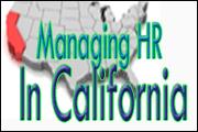 Managing HR In California